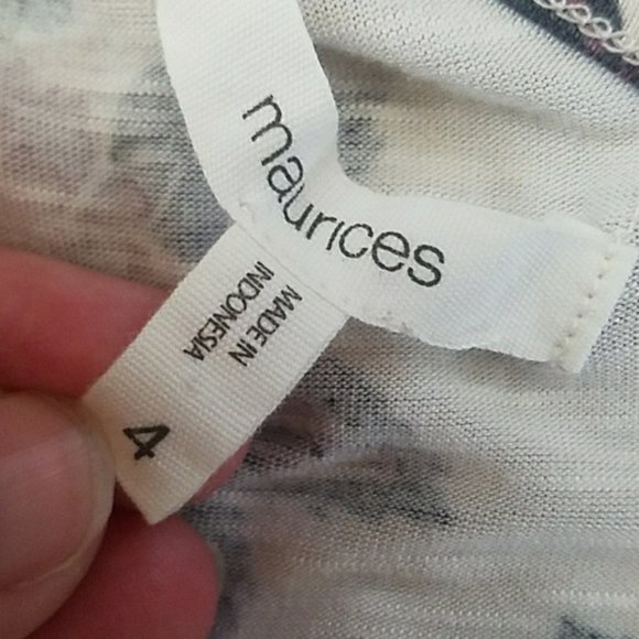 Plus - Floral Print Tank Top - Maurices - Picture 4 of 7